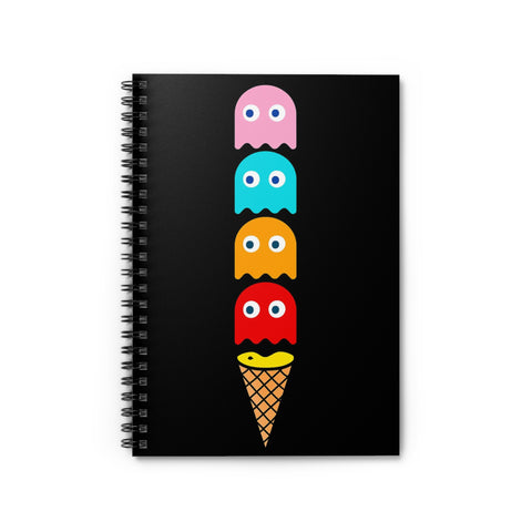 Fun Ice Cream Spiral Notebook - Perfect for Students, Teachers, Journaling, Gifts, Kids' Parties