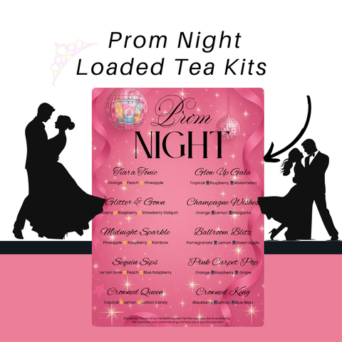 Prom Night Tea Kit – 10 Glam Loaded Teas | Sparkling Energy Set