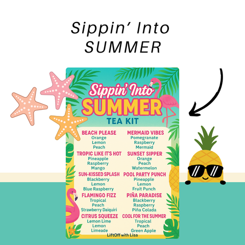 Sippin’ Into Summer Loaded Tea Kit – 10 Tropical Teas
