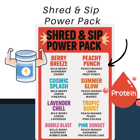 Shred & Sip Power Pack – 8 Summer Energy Drink Kits