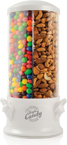Handy Gourmet Original Triple Candy Machine-Fun Candy & Nut Dispenser