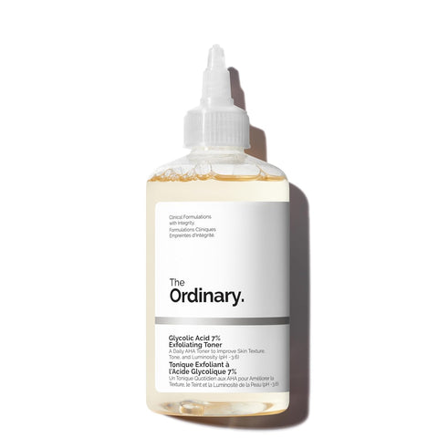 The Ordinary Glycolic Acid 7% Exfoliating Toner – Daily Brightening AHA