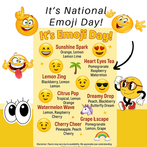 Emoji Day Drink Kit โ Fun & Flavorful Assortment