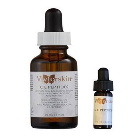 Vivier C E Peptides – Vitamin C and Peptide Antioxidant Serum for Brightening & Anti-Aging