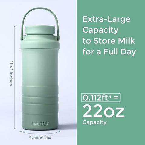 Momcozy 22oz Portable Breast Milk Cooler for Outdoor